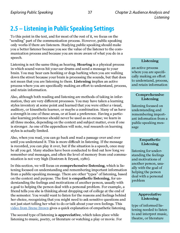 Exploring Public Speaking - Page 37